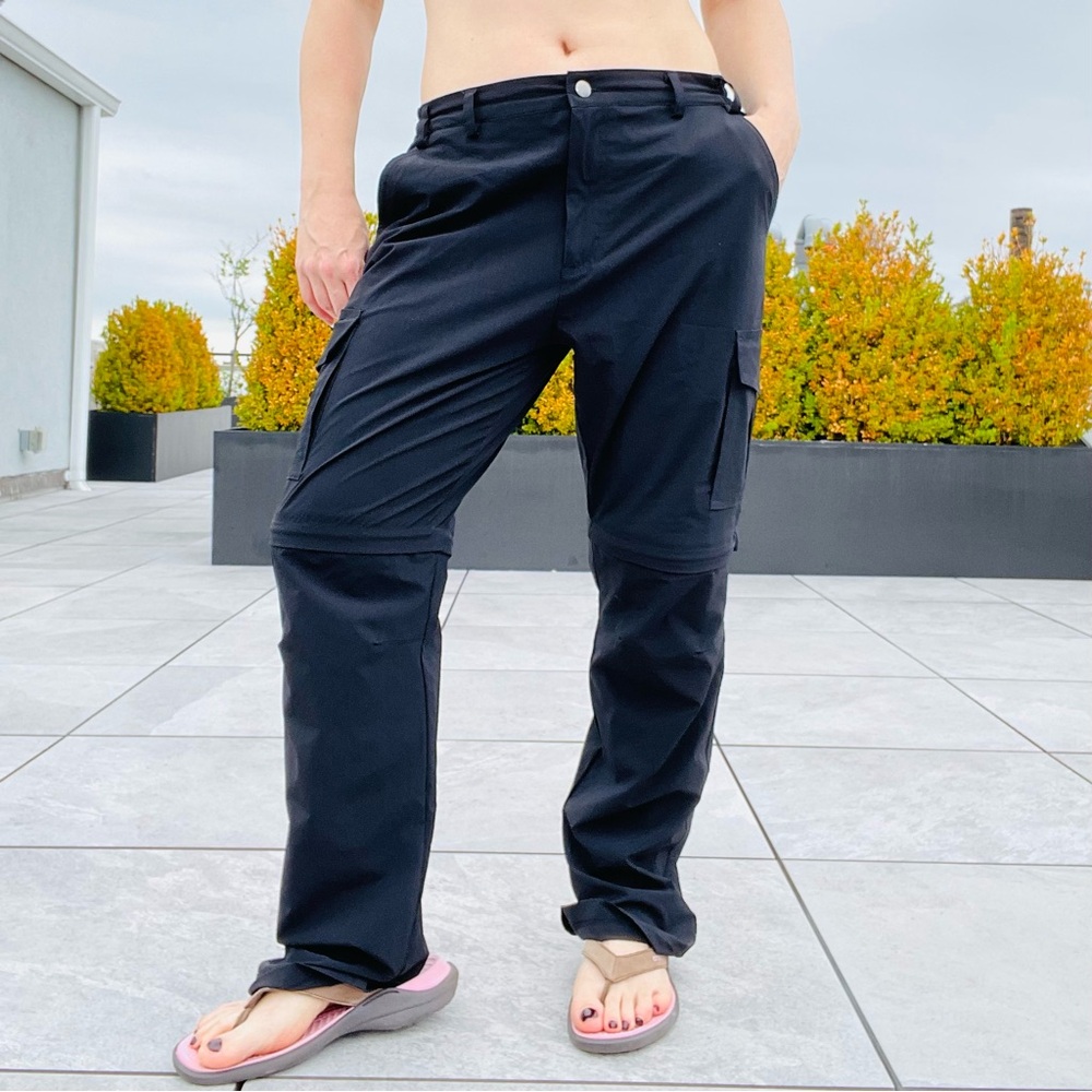 Men Street Fashion Athletic Dry Baggy Weather Elements Proof Hike Outdoors Pants